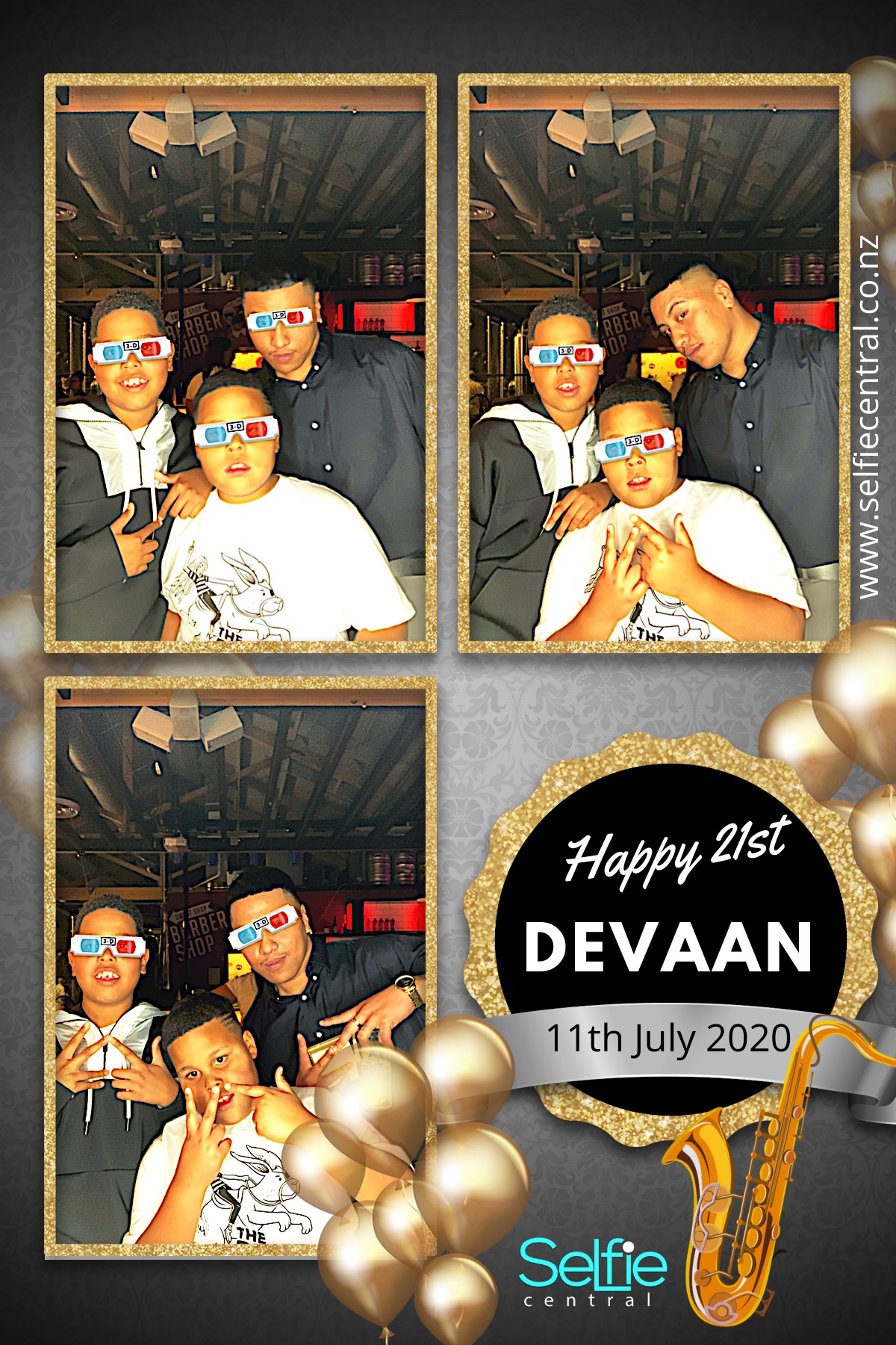 Happy 21st Devaan | View more photos from the event at gallery.photobooth.co.nz/u/SelfieCentral/Happy-21st-Devaan
